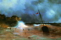 Конец бури на море 1839.
